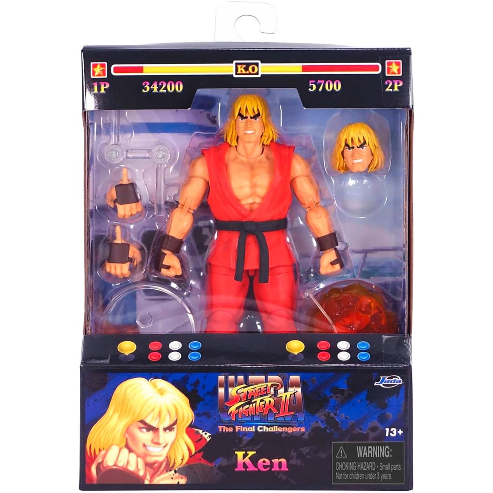 Ken Ultra Street Fighter II: The Final Challengers 1/12 Scale Action Figure