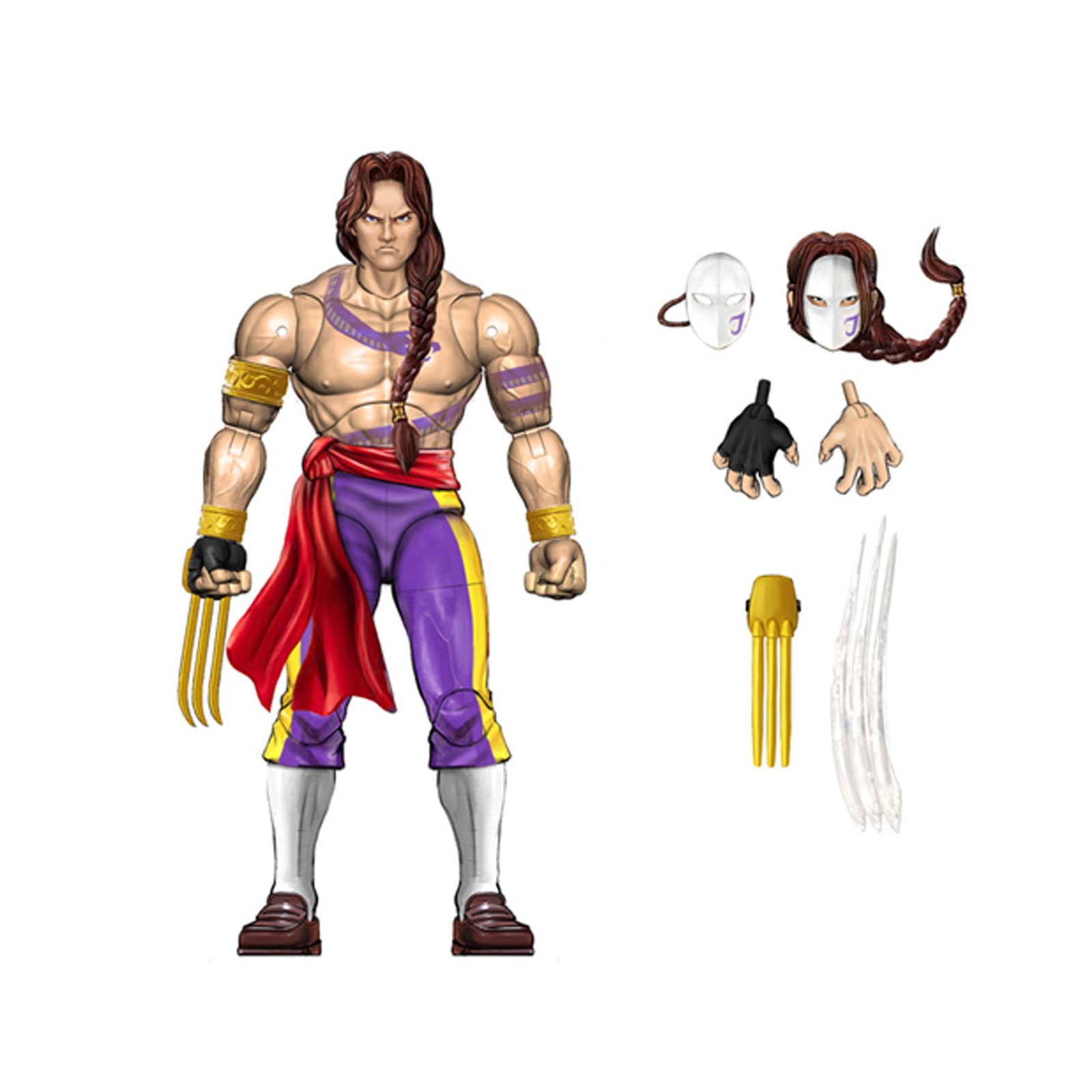 Ultra Street Fighter II: The Final Challengers Vega 1/12 Scale Action Figure