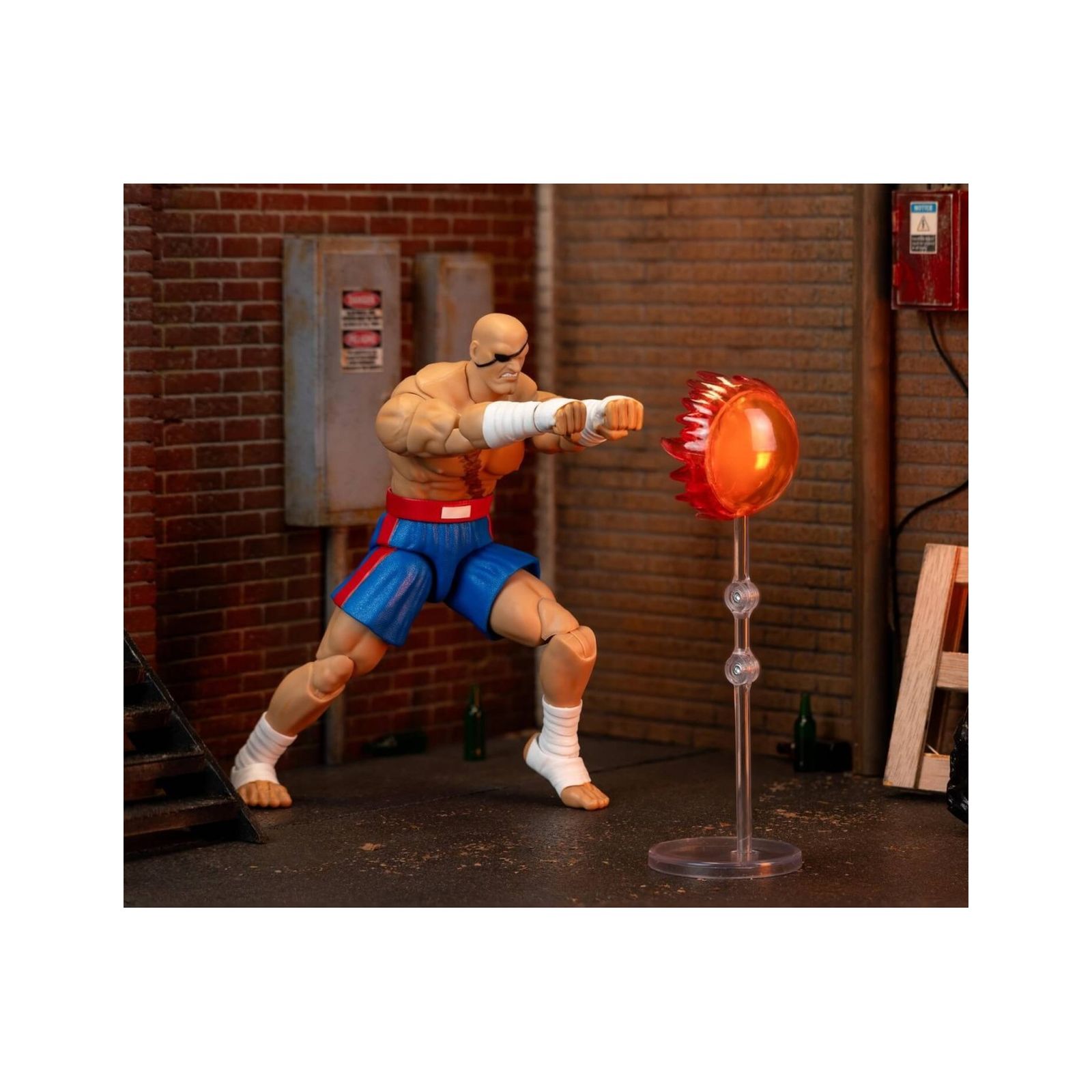 Ultra Street Fighter II: The Final Challengers Sagat 1/12 Scale Action Figure