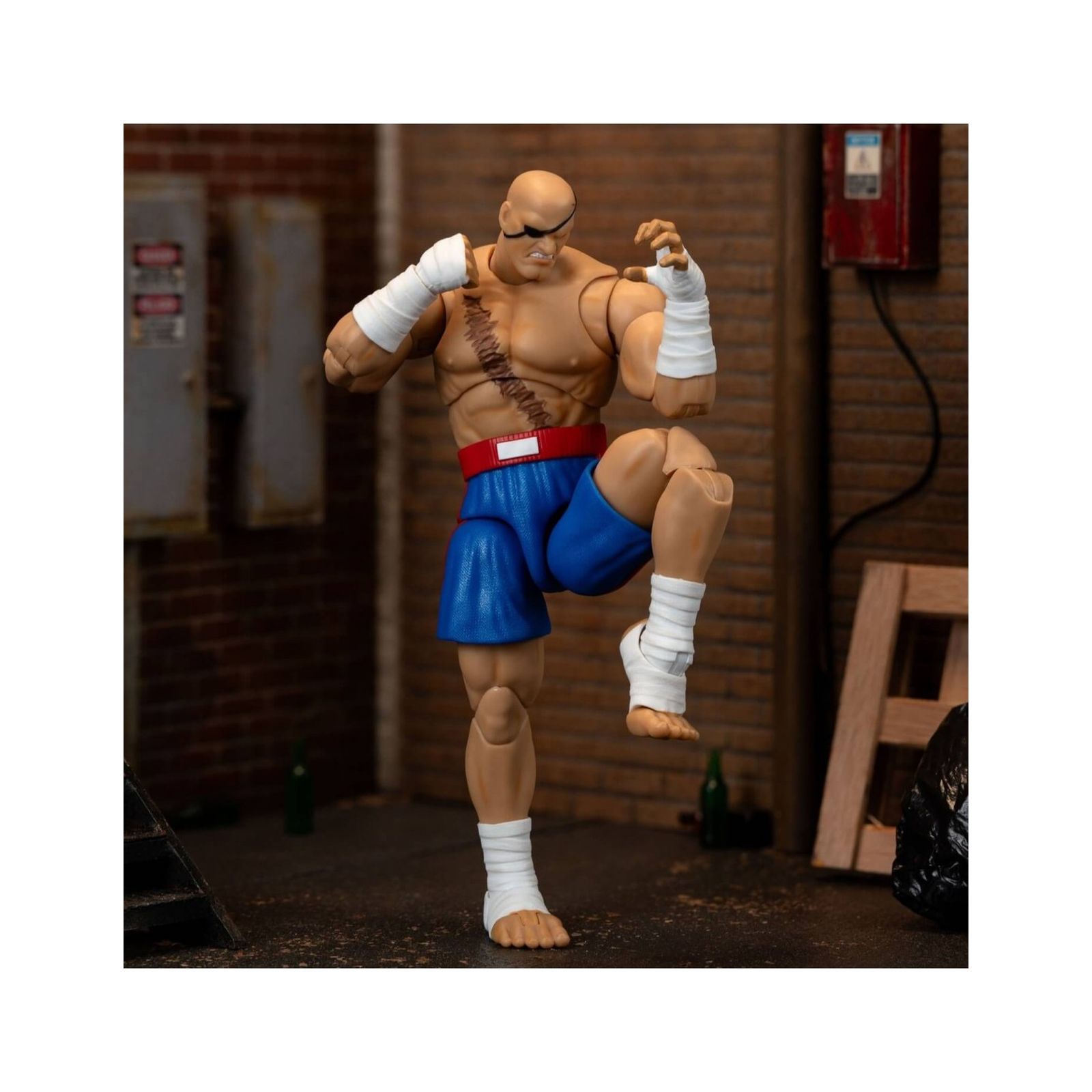 Ultra Street Fighter II: The Final Challengers Sagat 1/12 Scale Action Figure
