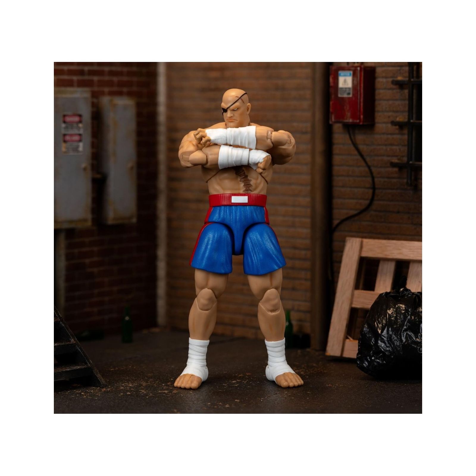 Ultra Street Fighter II: The Final Challengers Sagat 1/12 Scale Action Figure