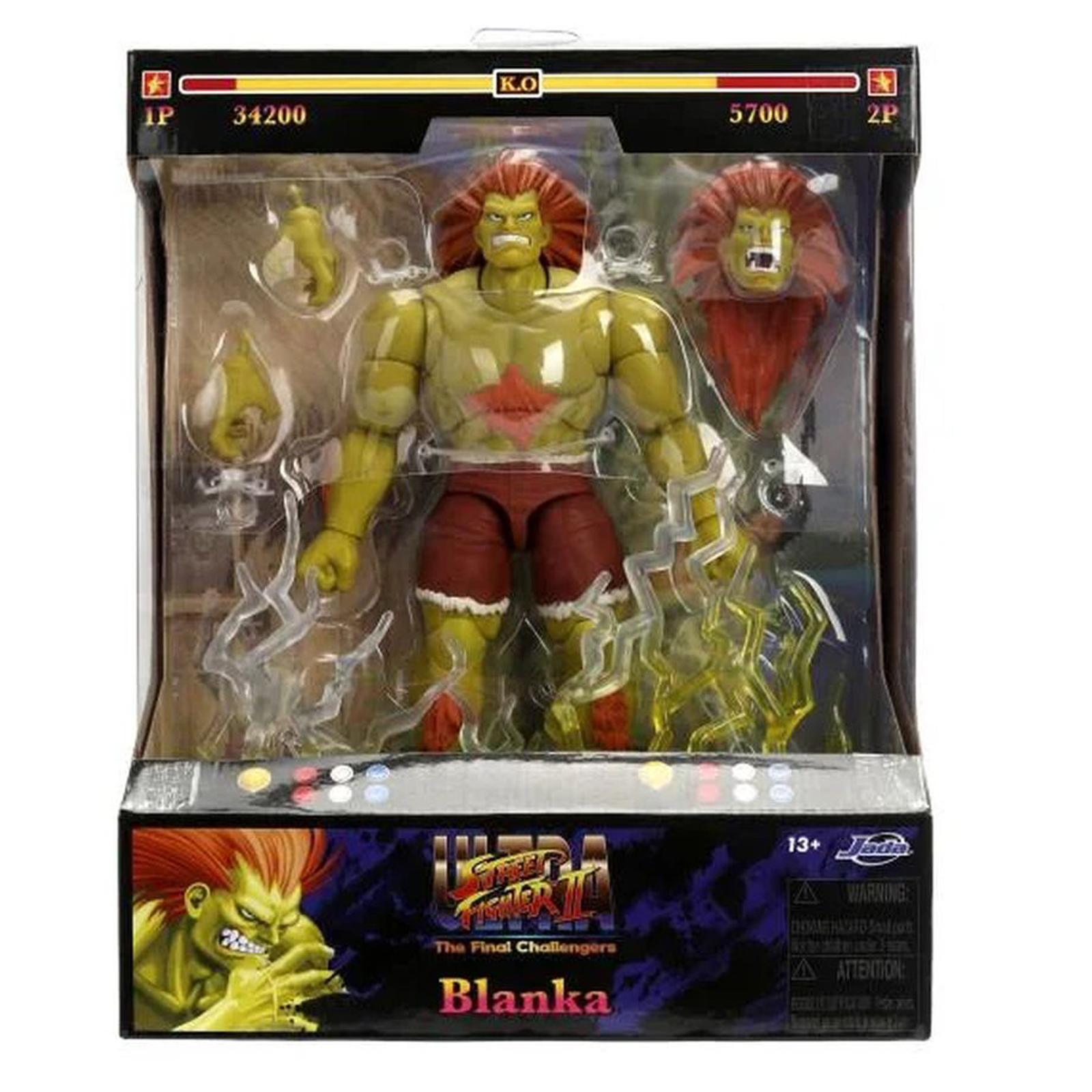 Ultra Street Fighter II: The Final Challengers Blanka 1/12 Scale Action Figure