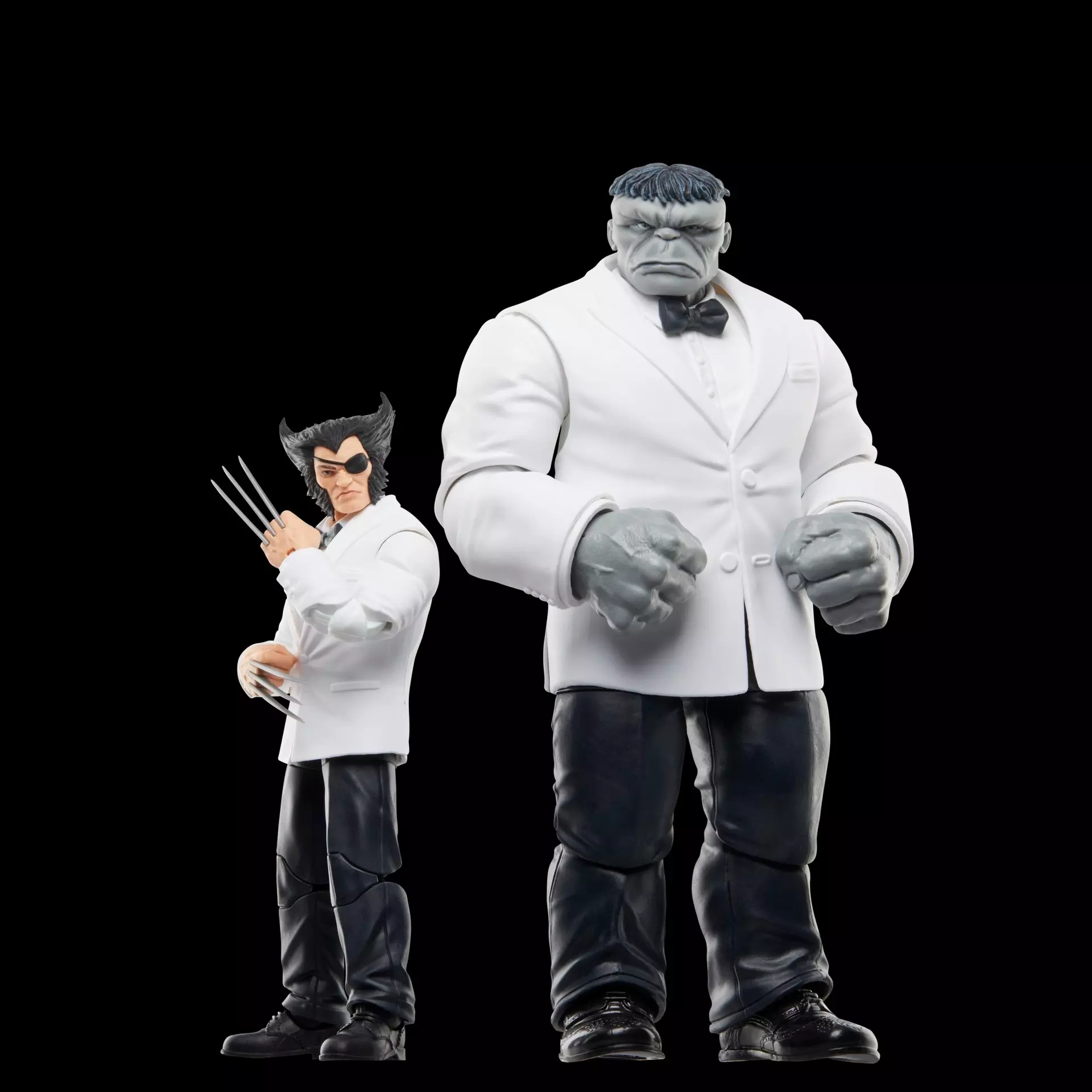 Wolverine 50th Anniversary Marvel Legends Wolverine (Patch) and Joe Fixit Action Figure Two-Pack