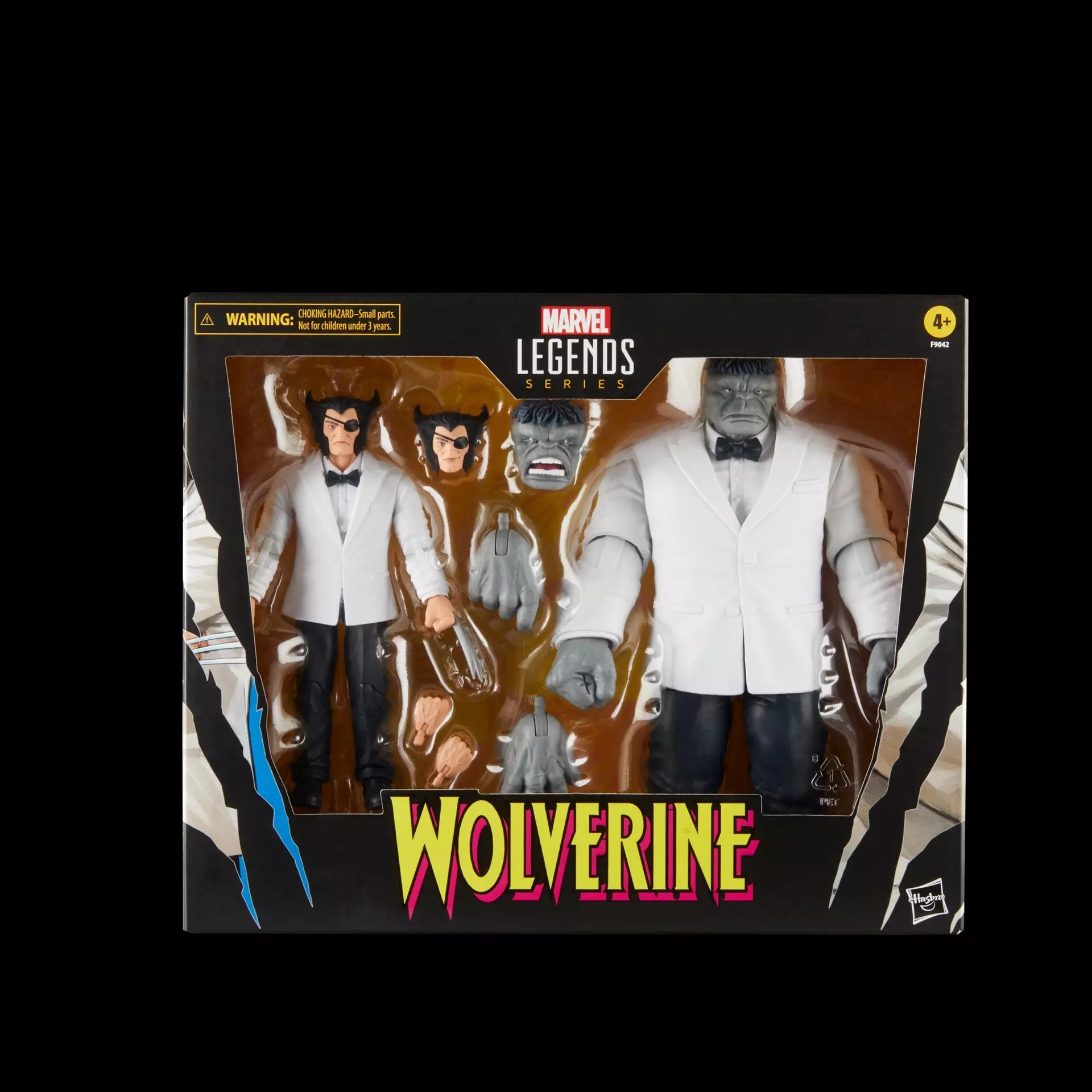 Wolverine 50th Anniversary Marvel Legends Wolverine (Patch) and Joe Fixit Action Figure Two-Pack