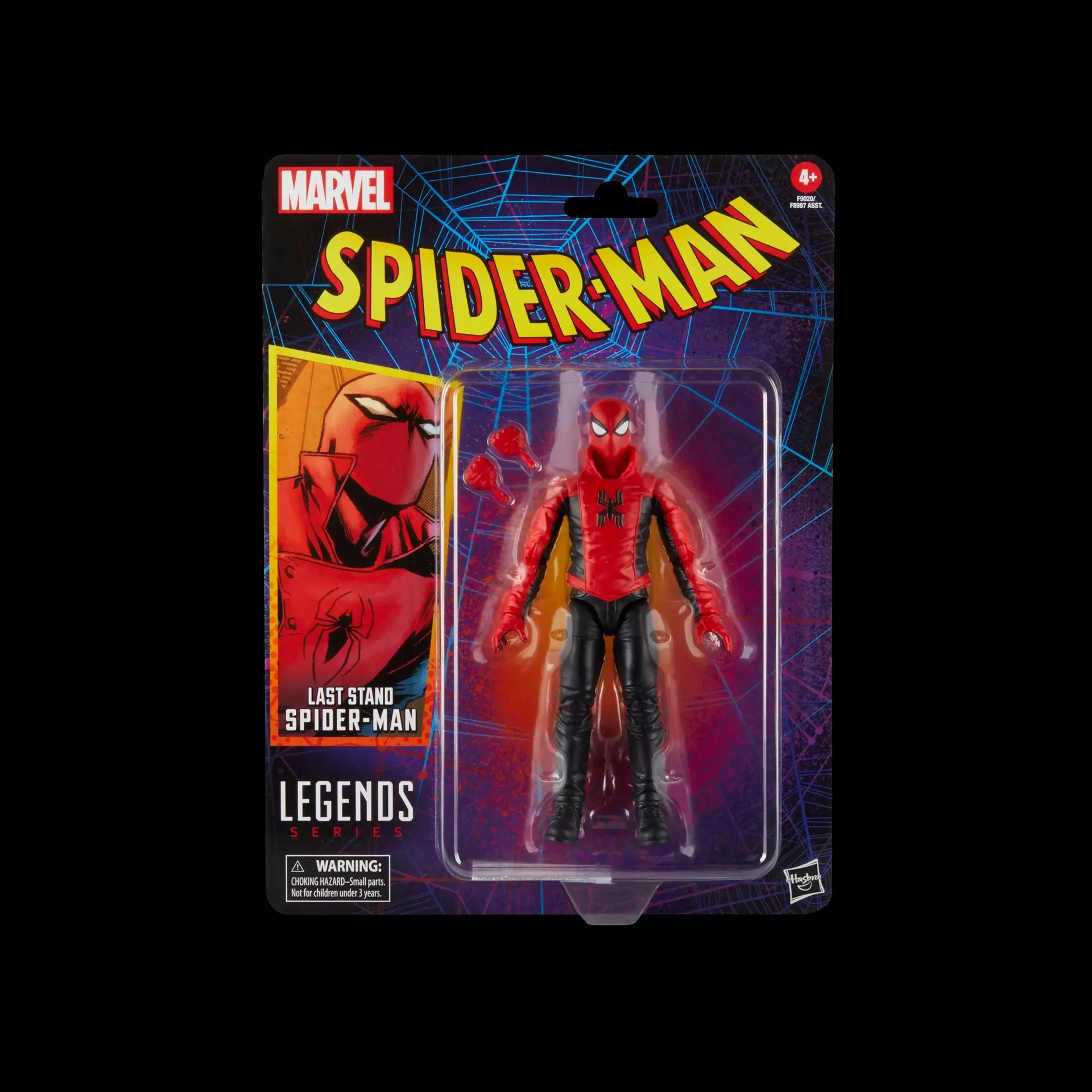 The Amazing Spider-Man Marvel Legends Retro Collection Last Stand Spider-Man Action Figure