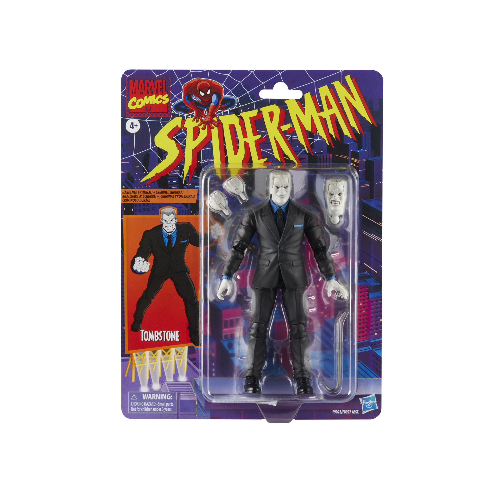Spider-Man Marvel Legends Retro Collection Tombstone Action Figure