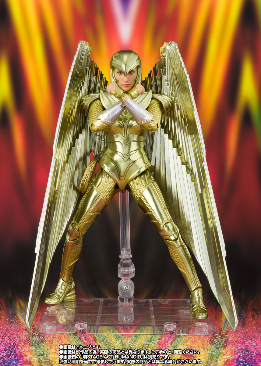 Wonder Woman 1984 S.H.Figuarts Golden Armor Wonder Woman Action Figure