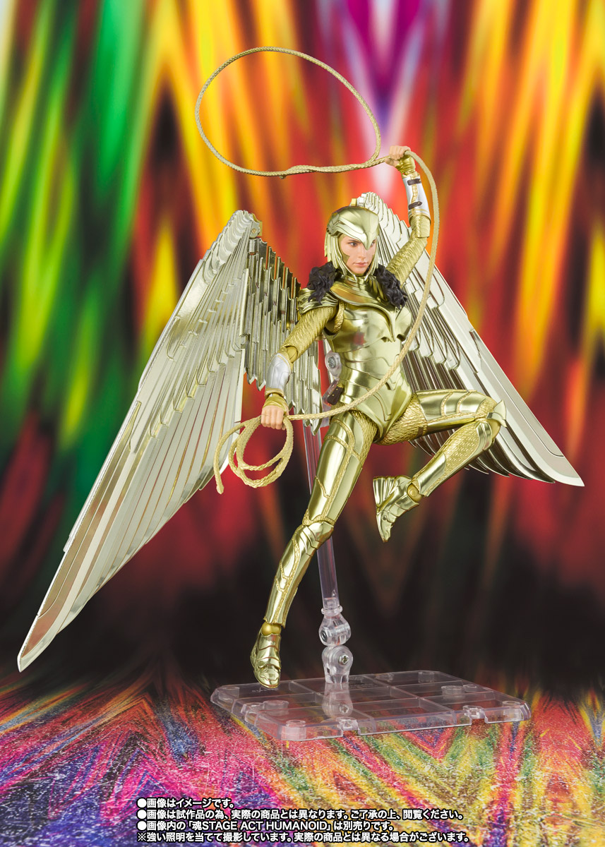 Wonder Woman 1984 S.H.Figuarts Golden Armor Wonder Woman Action Figure