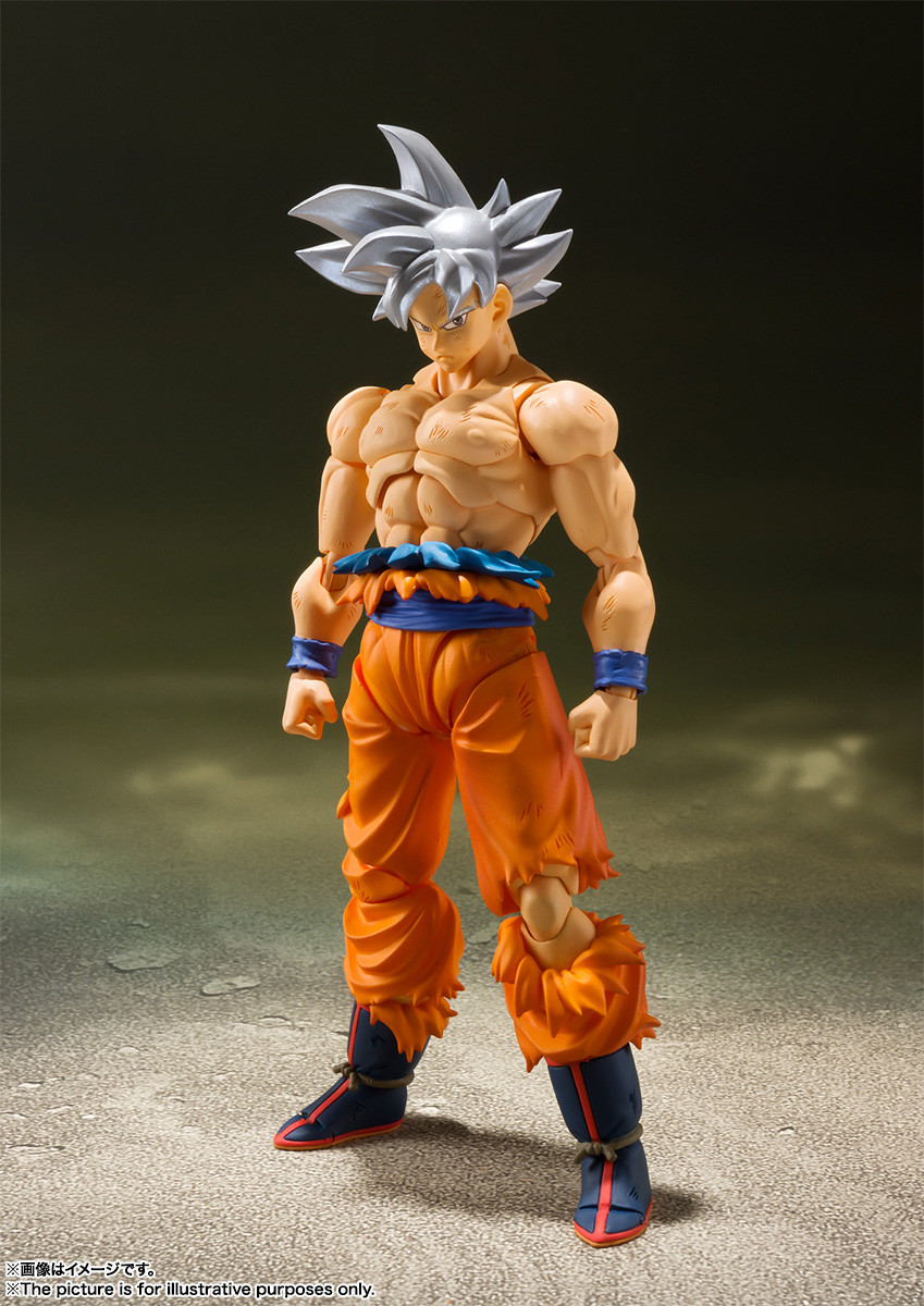 Dragon Ball Super S.H.Figuarts Goku (Ultra Instinct) Action Figure (Reissue)