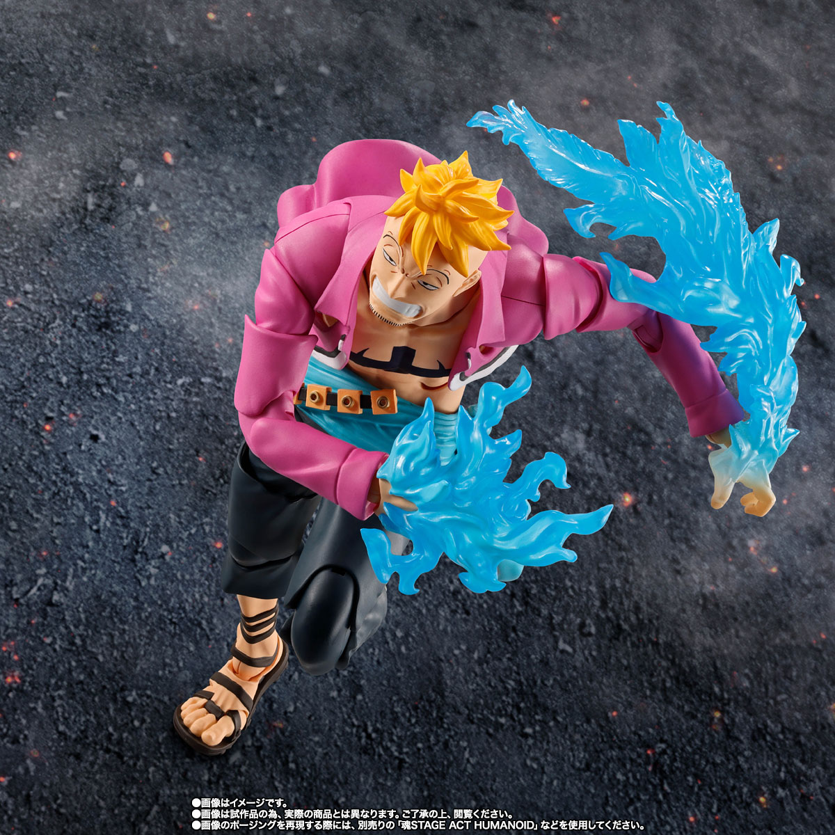 One Piece S.H.Figuarts Action Figure Marco Marineford 17 cm
