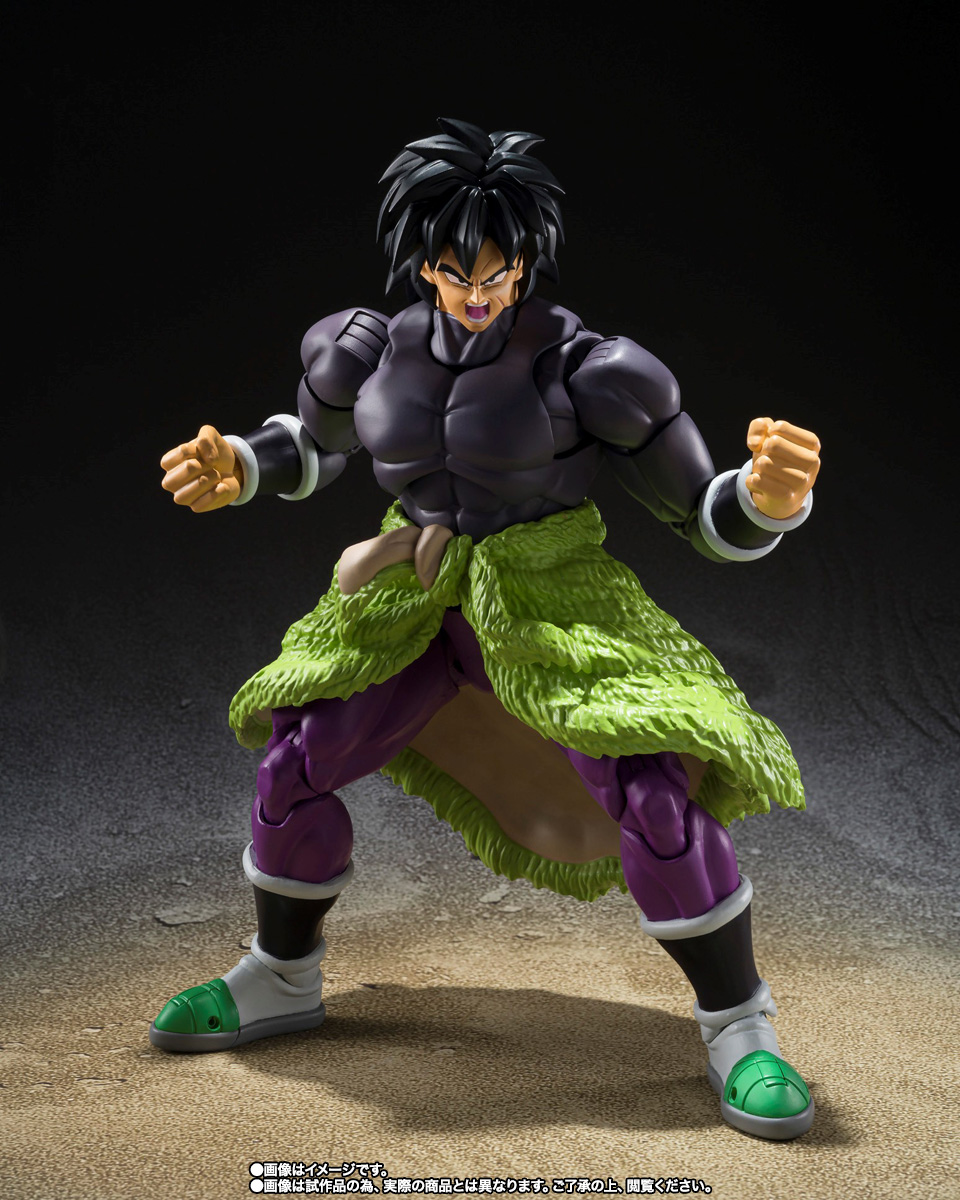 Dragon Ball Super: Super Hero S.H.Figuarts Broly Exclusive Action Figure