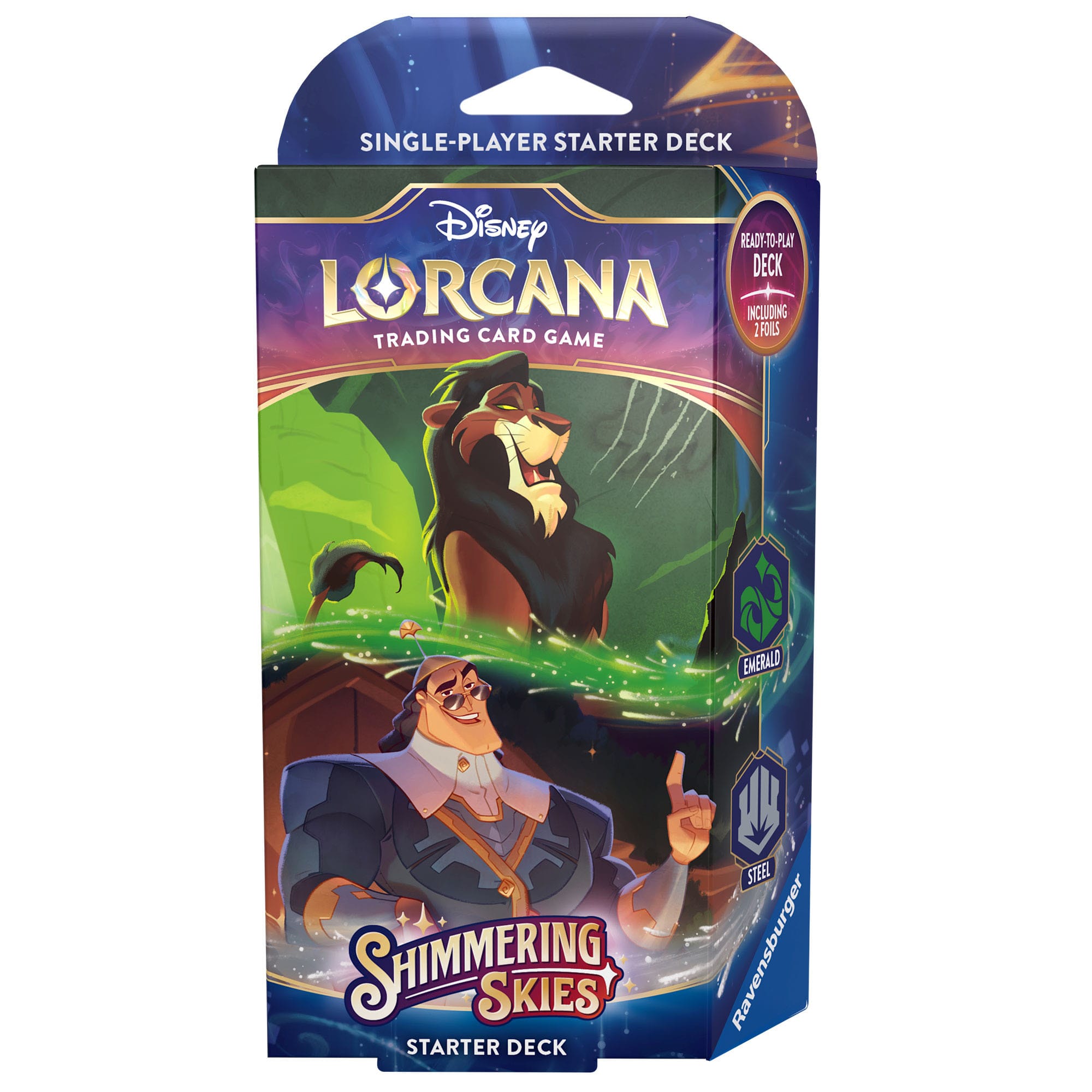 Disney Lorcana TCG Shimmering Skies Starter Deck (English Edition)