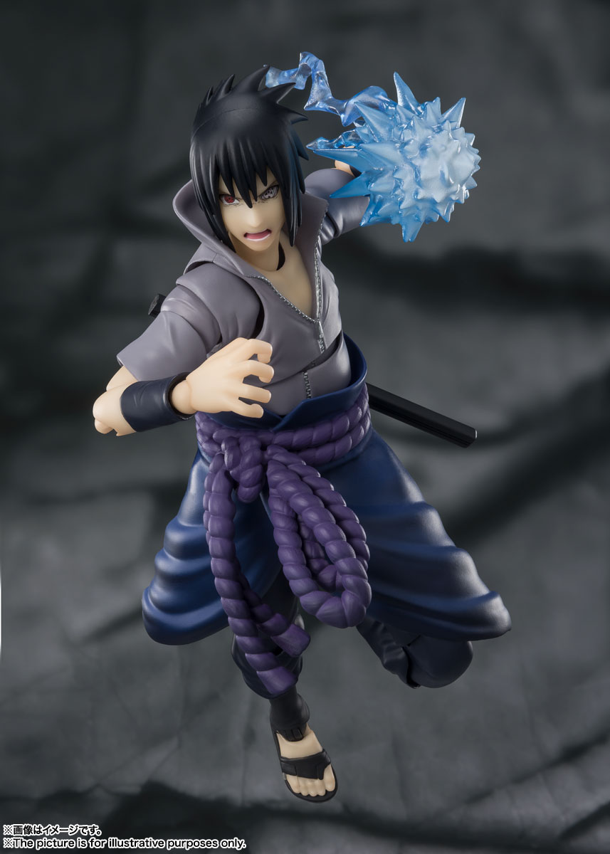 Naruto: Shippuden S.H.Figuarts Sasuke Uchiha (He Who Bears All Hatred) Action Figure