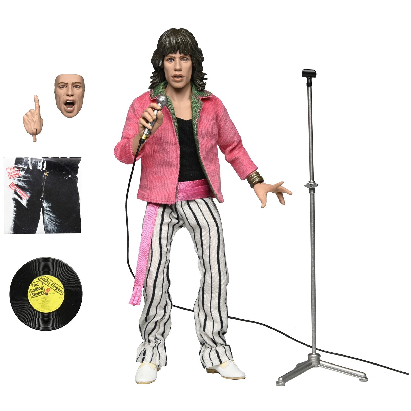 The Rolling Stones Mick Jagger (1975) 8" Clothed Action Figure