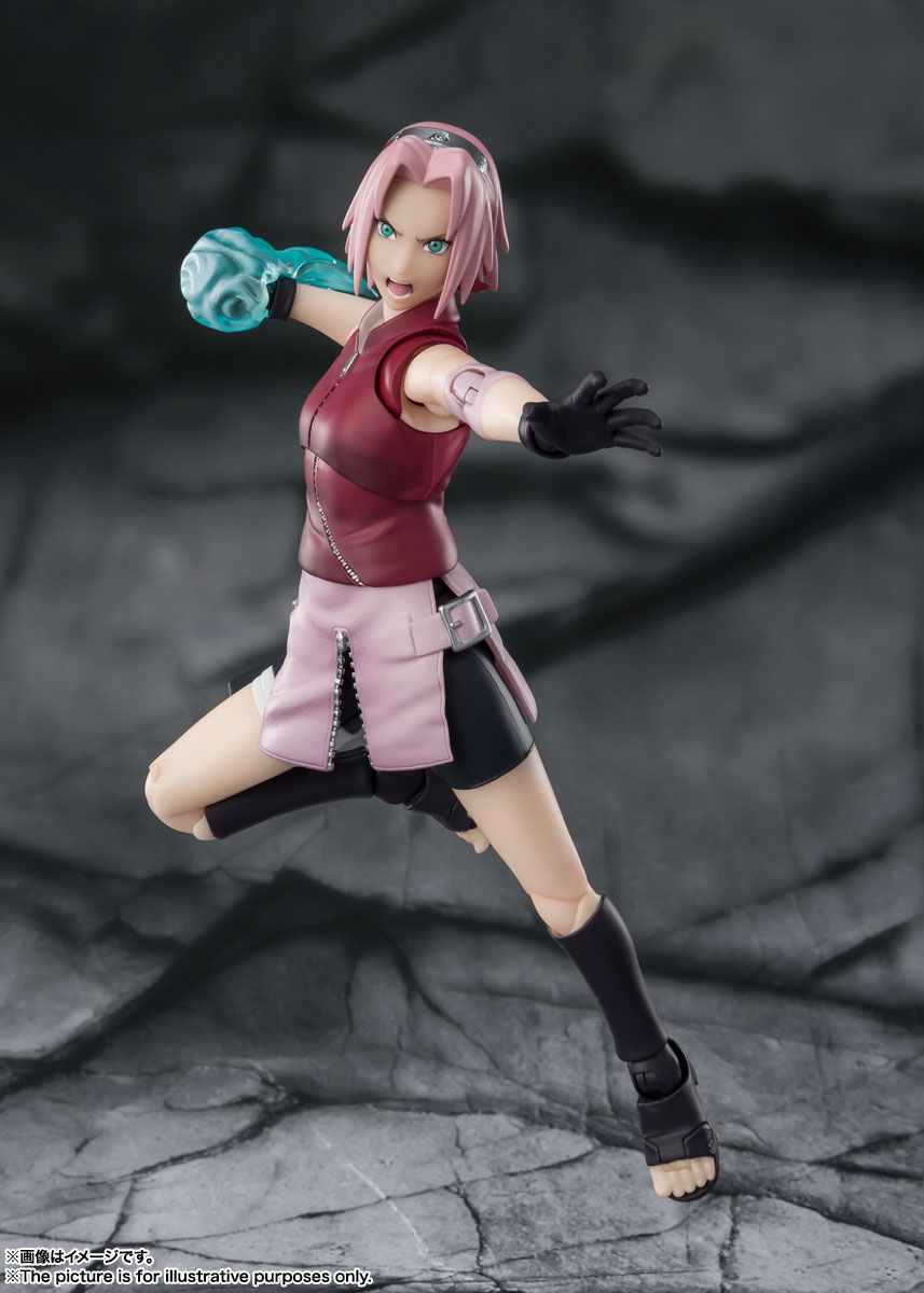 Naruto: Shippuden S.H.Figuarts Sakura Haruno (Inheritor of Tsunade's Indominable Will) Action Figure