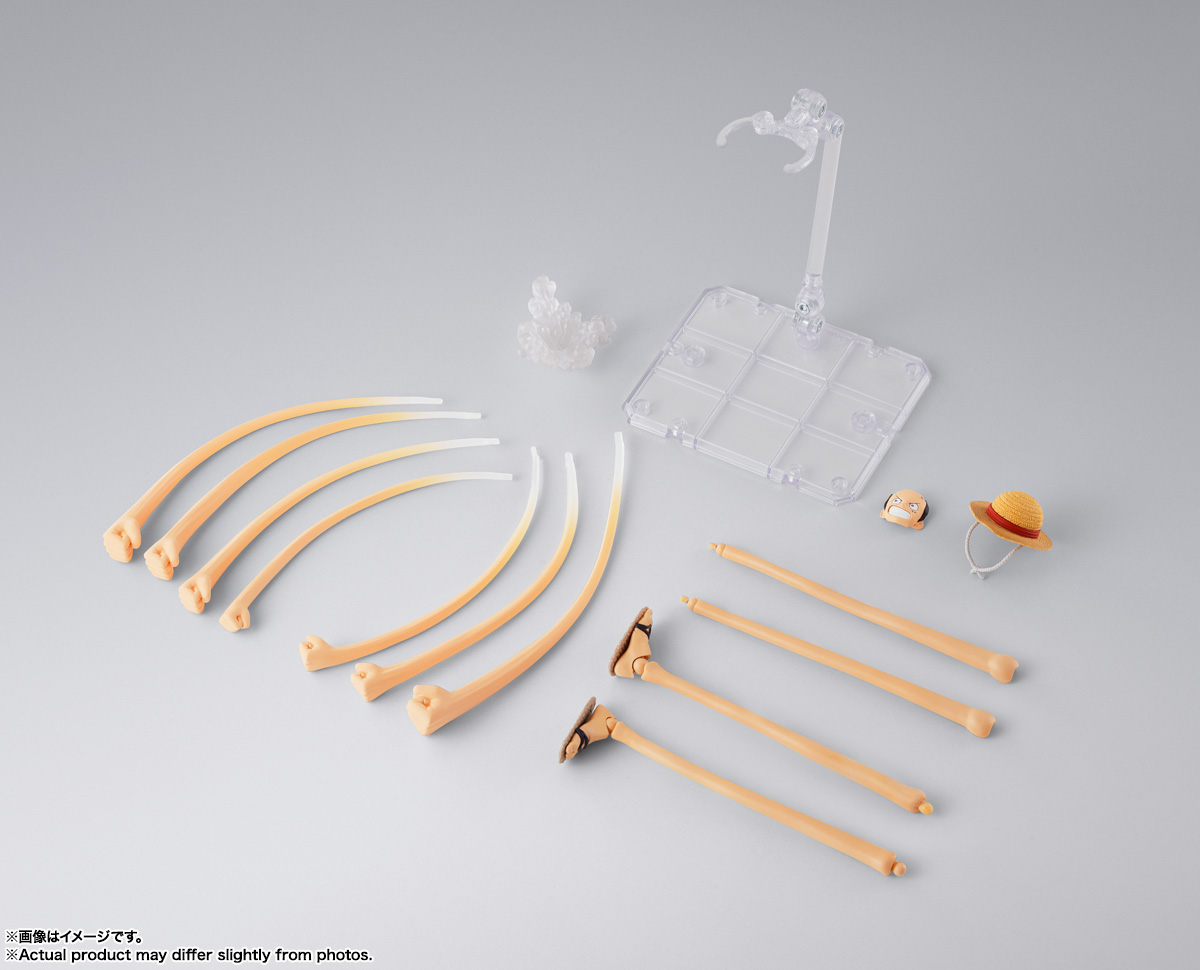 One Piece S.H.Figuarts Monkey D. Luffy (Romance Dawn) Gum-Gum Option Parts Set