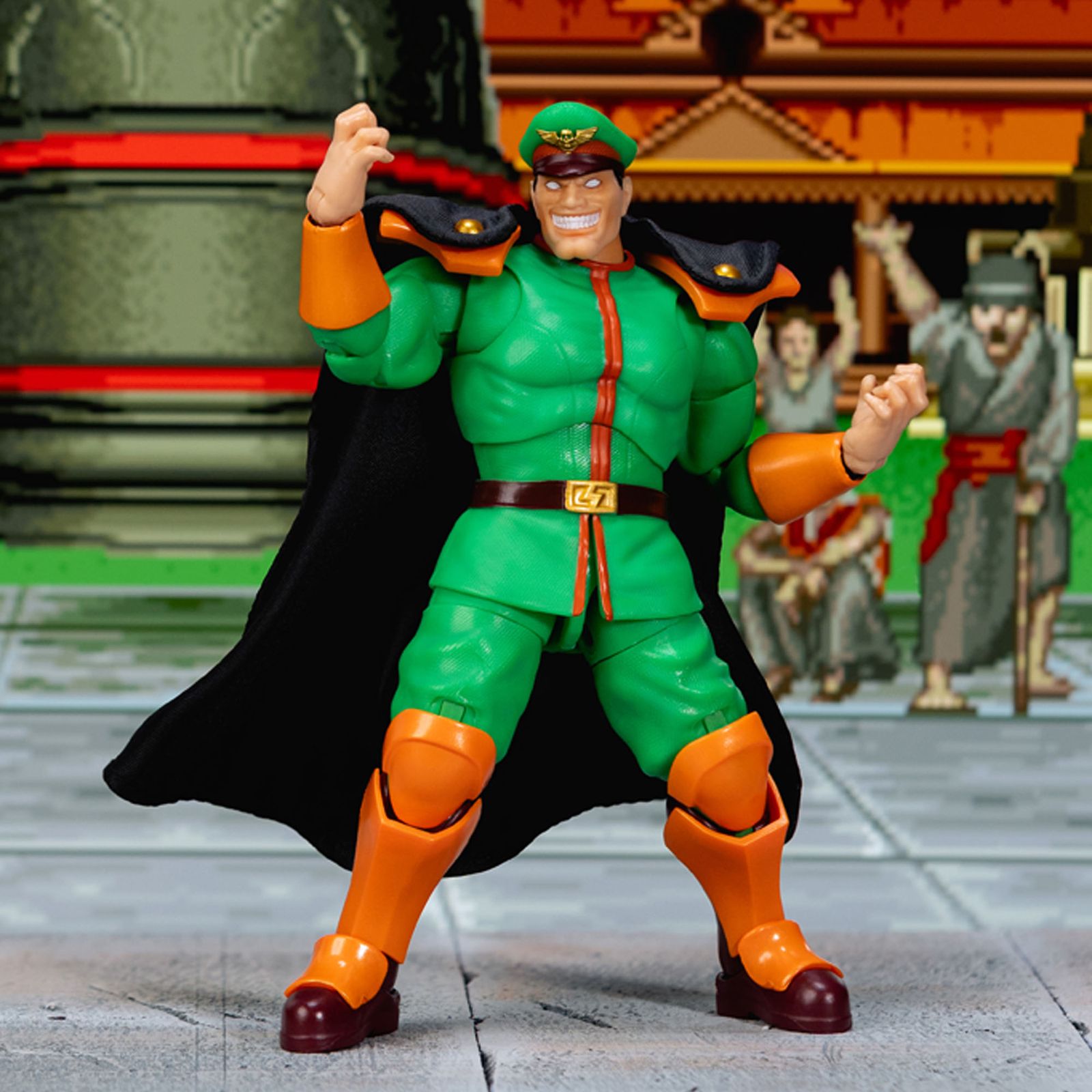 M. Bison (Player 2) Scale Action Deluxe Exclusive Ultra Street Fighter II: The Final Challengers