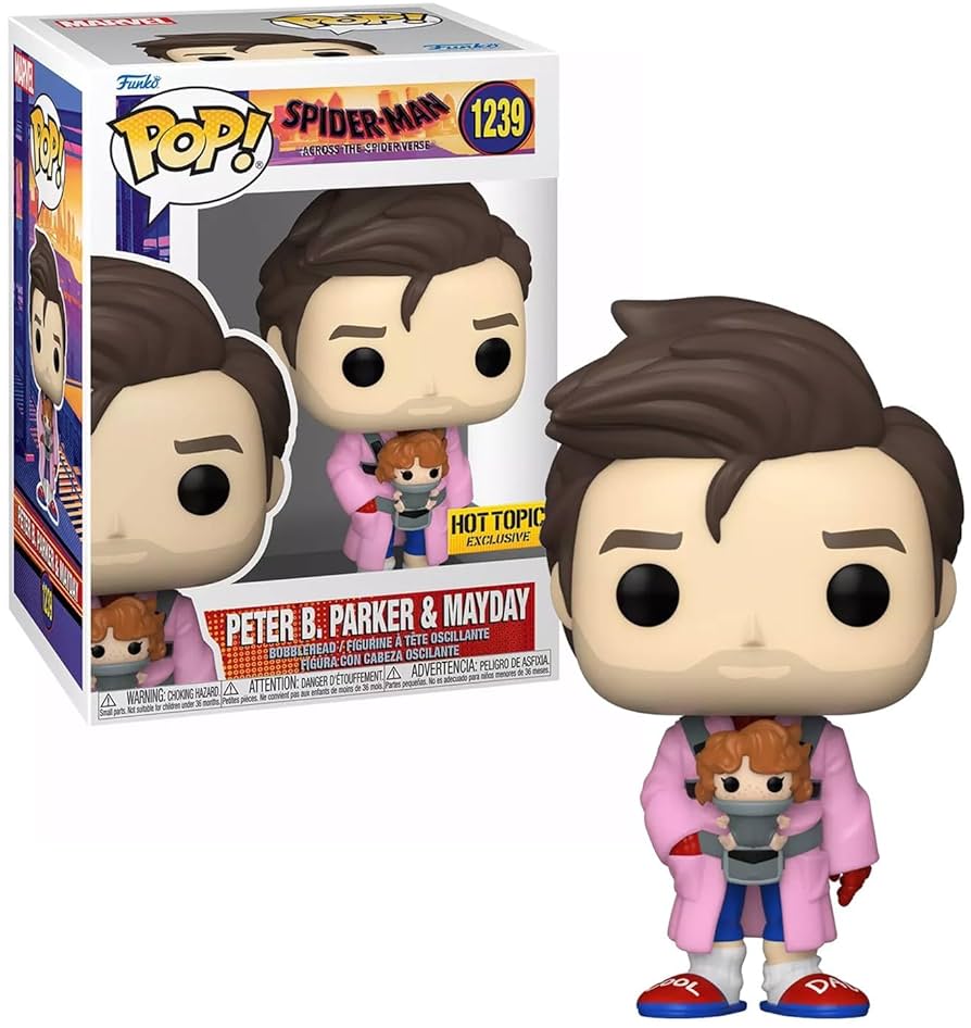Spider-Man: Across the Spider-Verse POP! Vinyl Figure Peter B. Parker & Mayday 9 cm