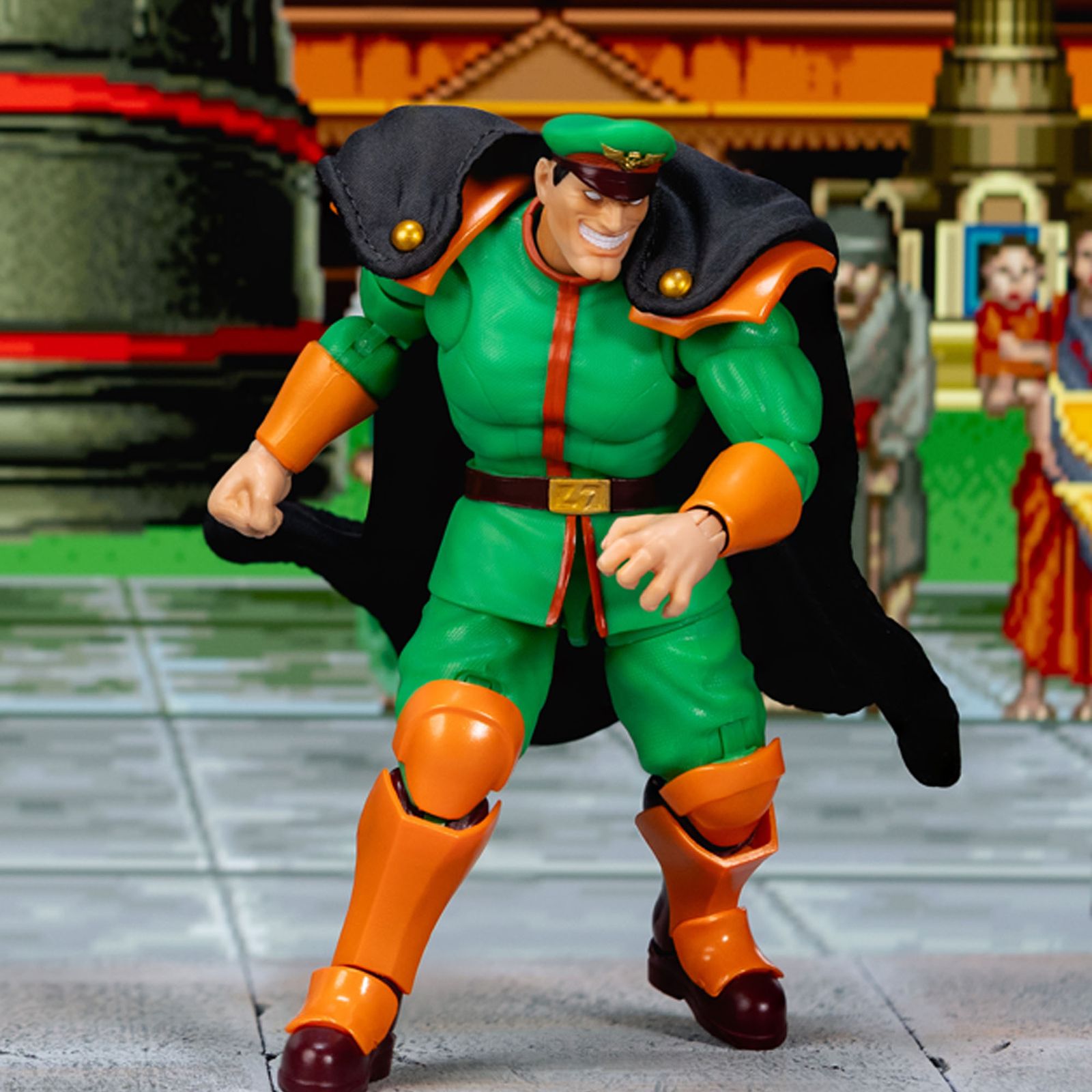 M. Bison (Player 2) Scale Action Deluxe Exclusive Ultra Street Fighter II: The Final Challengers