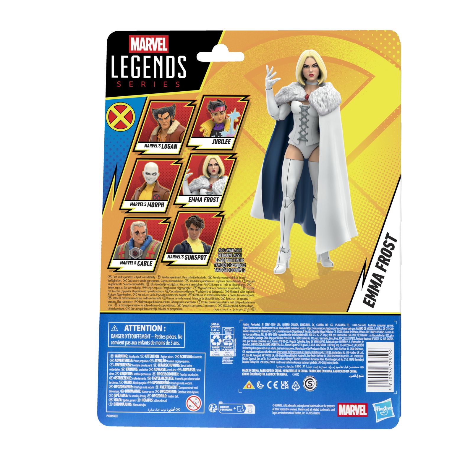 X-Men '97 Marvel Legends Emma Frost Action Figure