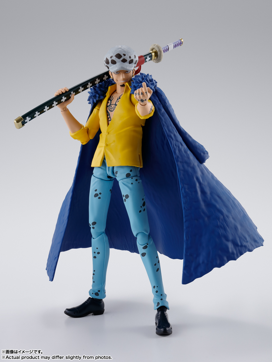 One Piece S.H.Figuarts Trafalgar Law (The Raid on Onigashima) Action Figure
