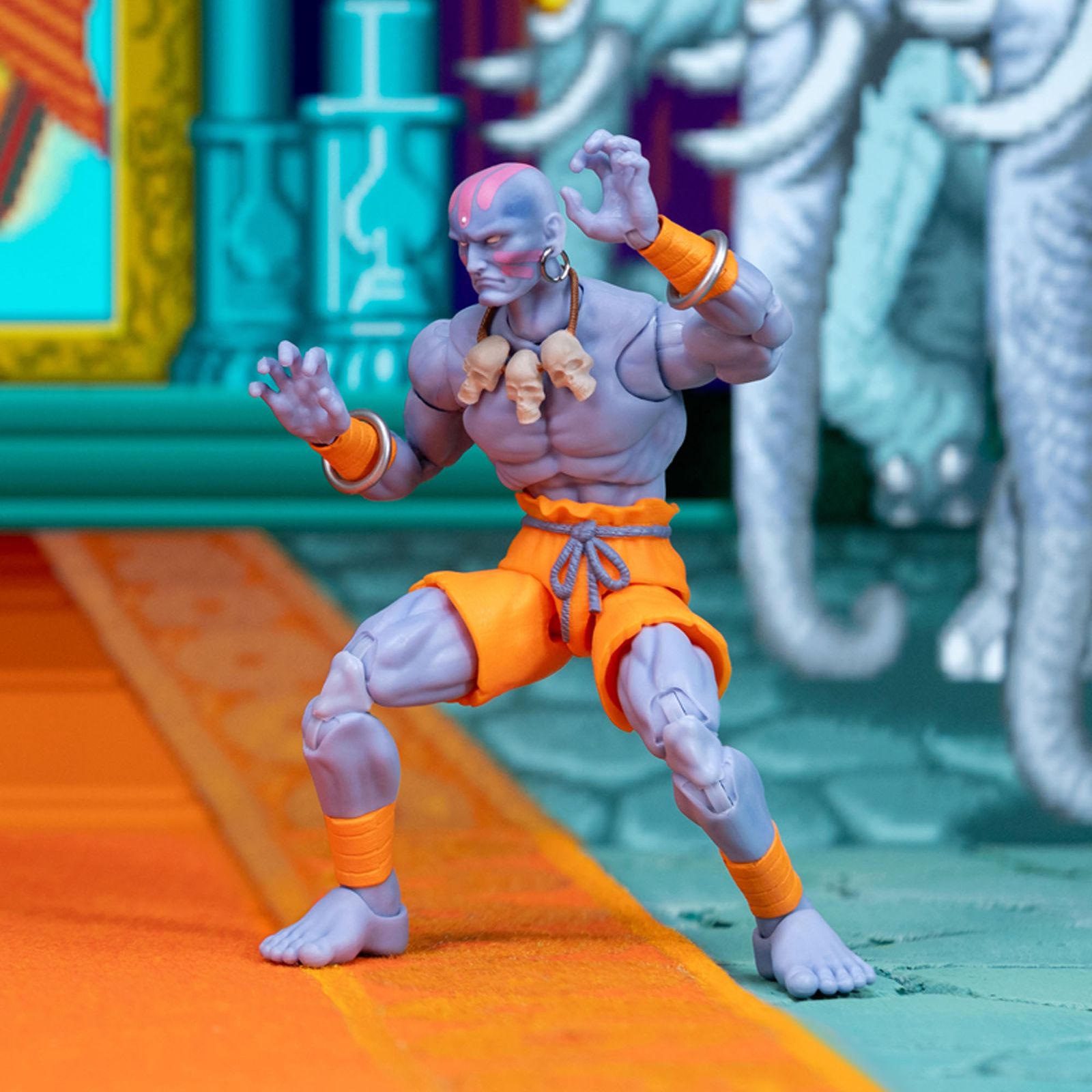 Dhalsim (Player 2) Scale Action Figure Deluxe Ultra Street Fighter II: The Final Challengers