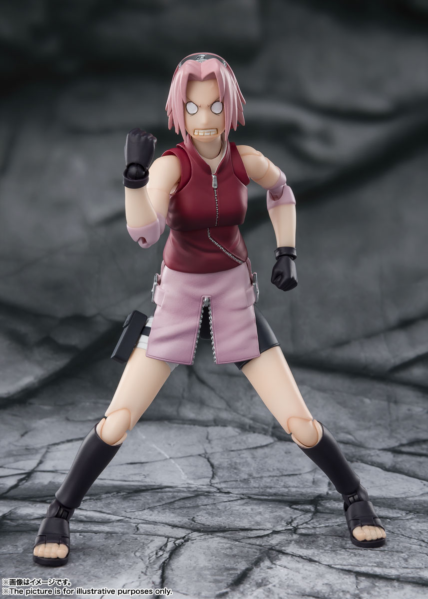 Naruto: Shippuden S.H.Figuarts Sakura Haruno (Inheritor of Tsunade's Indominable Will) Action Figure