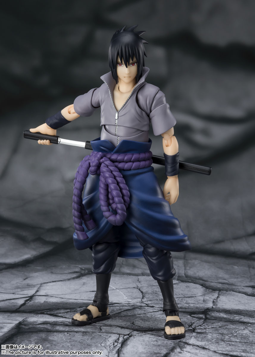 Naruto: Shippuden S.H.Figuarts Sasuke Uchiha (He Who Bears All Hatred) Action Figure