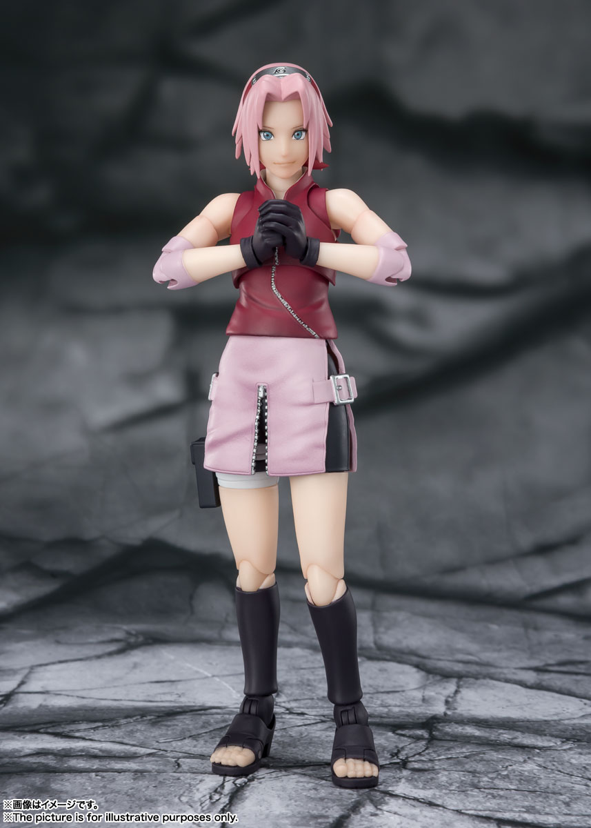 Naruto: Shippuden S.H.Figuarts Sakura Haruno (Inheritor of Tsunade's Indominable Will) Action Figure