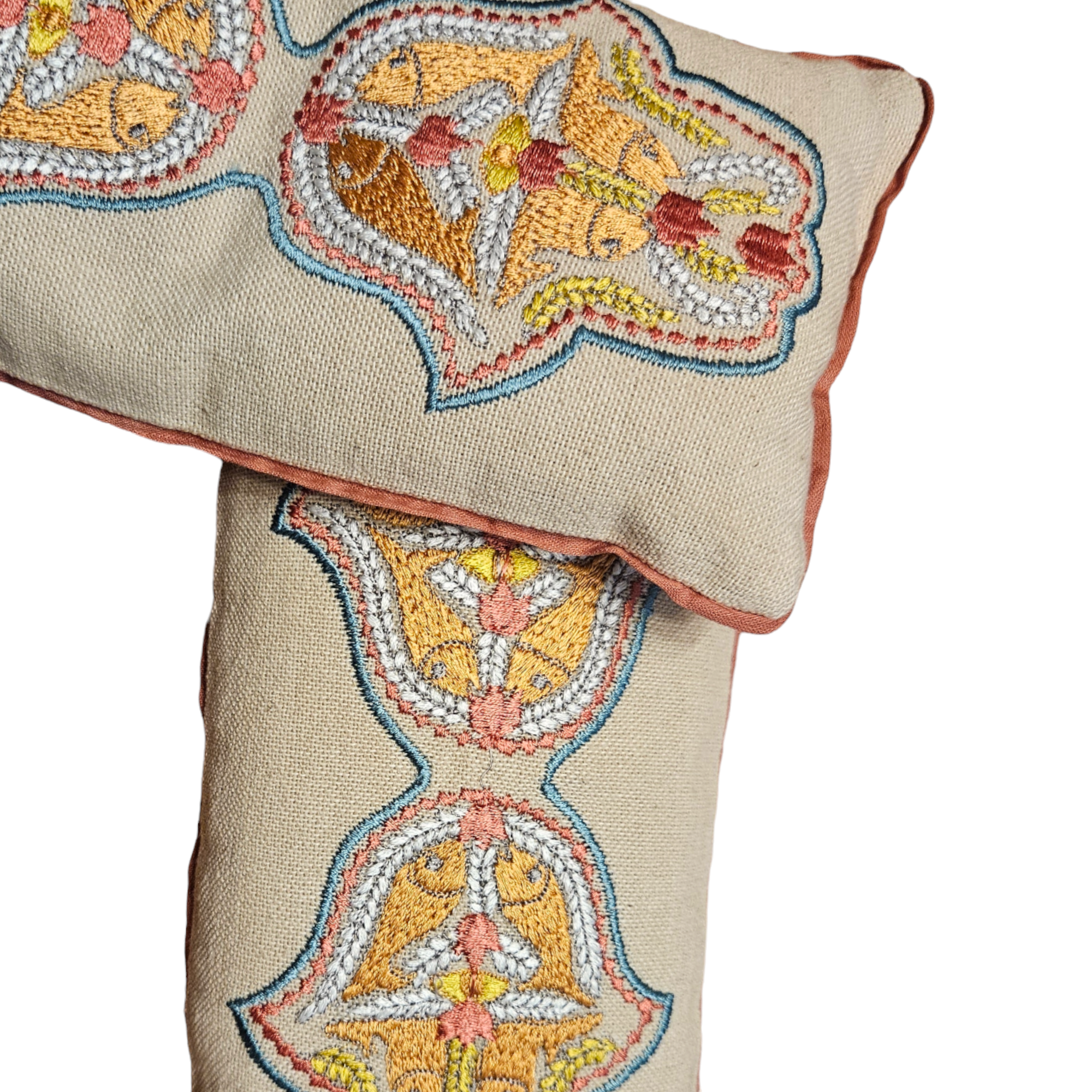 Eye Pillow with Flaxseed & Lavender oil - Hamsa Hand Embroidered