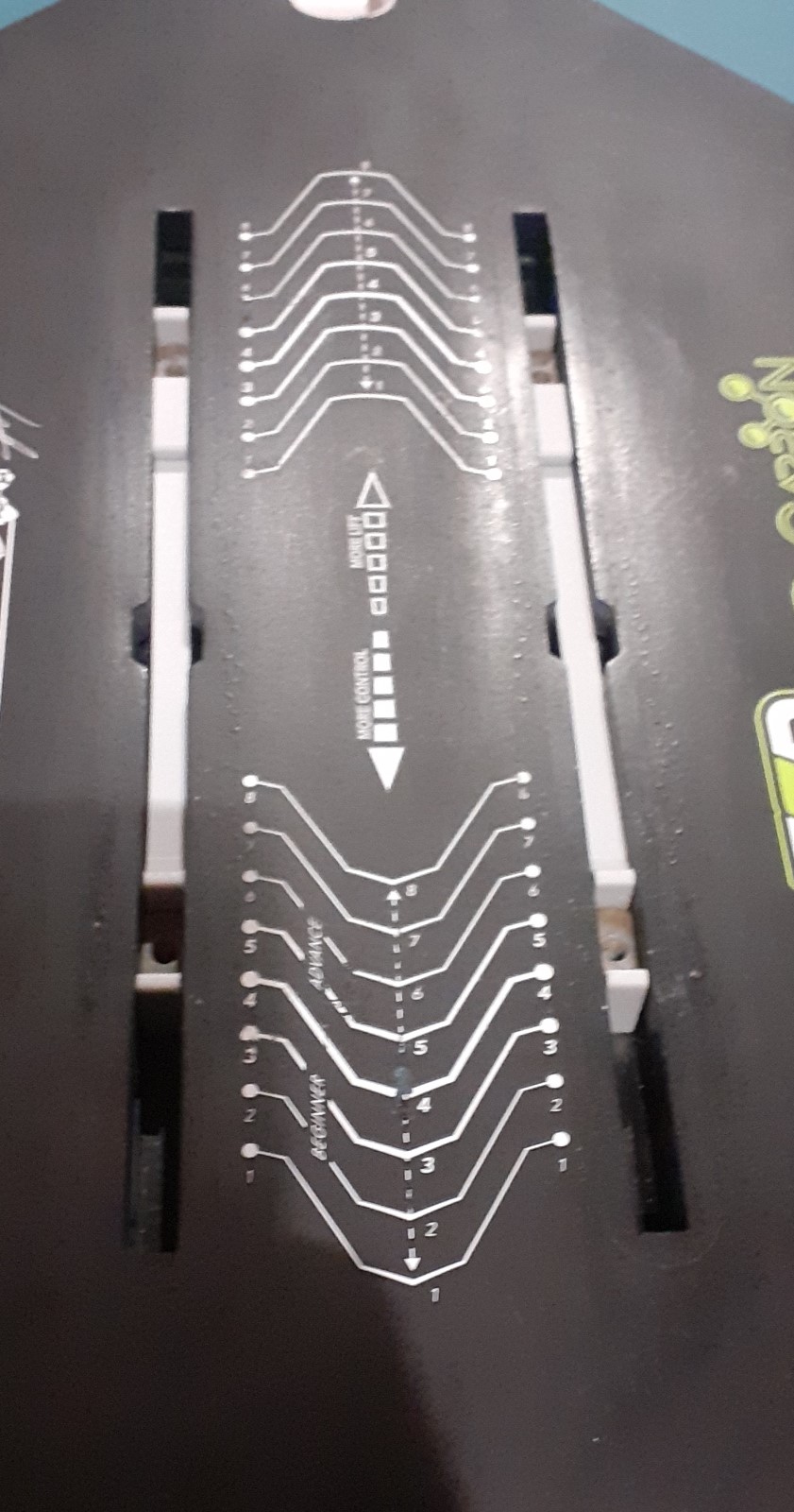 Paire de support d'inserts / Tnuts pour les planches de WingFoil / surf foil