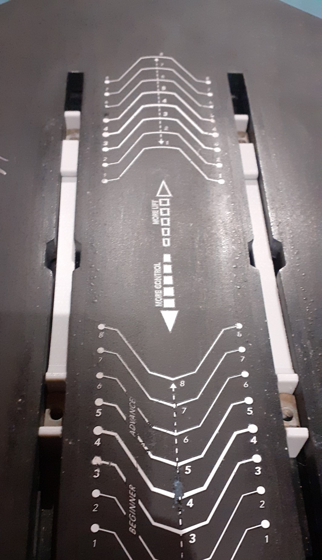 Paire de support d'inserts / Tnuts pour les planches de WingFoil / surf foil