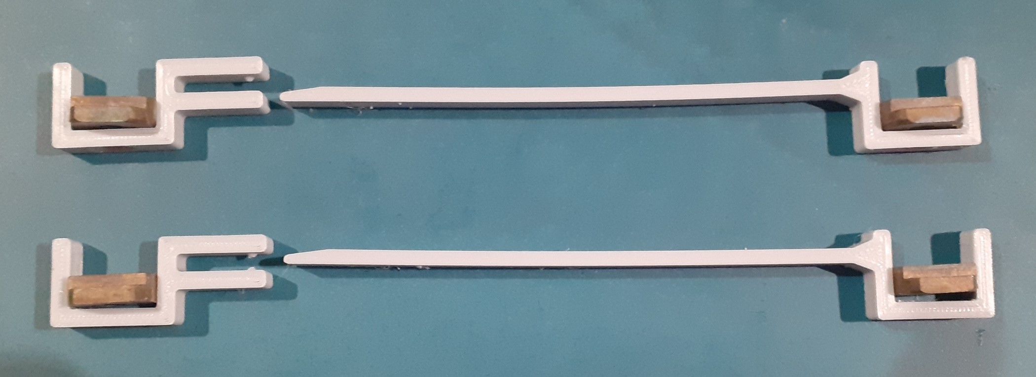 Paire de support d'inserts / Tnuts pour les planches de WingFoil / surf foil