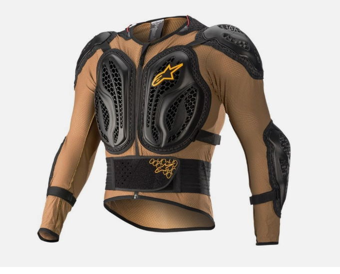 ALPINESTARS BIONIC ACTION RUSVI  APSAUGINIAI MOTO ŠARVAI