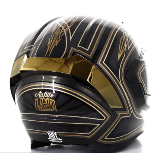 ICON AIRFLITE EL CENTRO UŽDARAS MOTO ŠALMAS