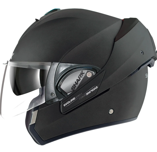 SHARK EVOLINE SERIES 3 MODULINIS PERVERČIAMAS MOTO ŠALMAS