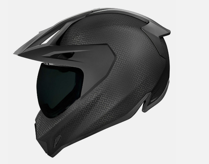 ICON VARIANT PRO GHOST CARBON MOTO KROSINIS ENDURO ŠALMAS