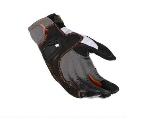 MACNA SIROC ODINĖS/TEKSTILINĖS MOTO PIRŠTINĖS JUODA/BALTA