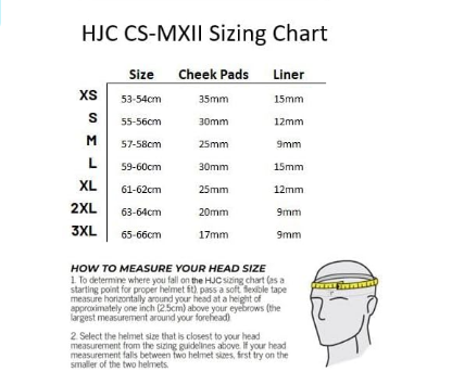 HJC CS-MX II  KROSINIS MOTO ŠALMAS