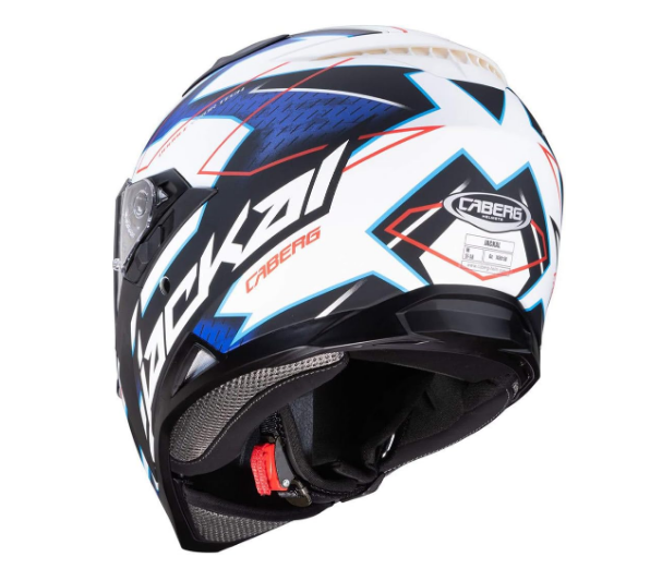 CABERG JACKAL TECHNO UŽDARO TIPO MOTO ŠALMAS