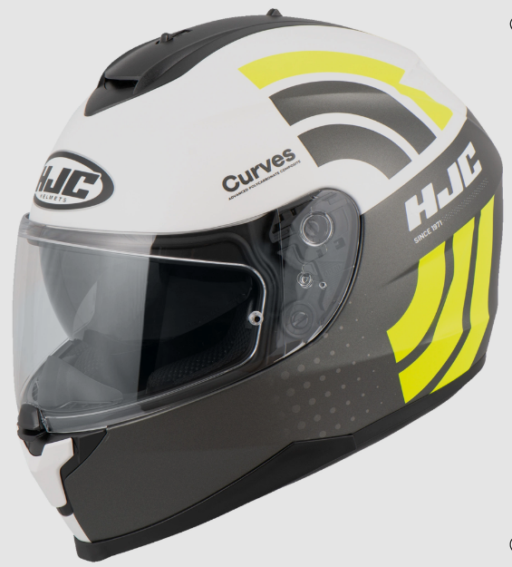 HJC C70 UŽDARO TIPO MOTO ŠALMAS