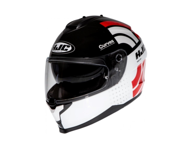 HJC C70 UŽDARO TIPO MOTO ŠALMAS