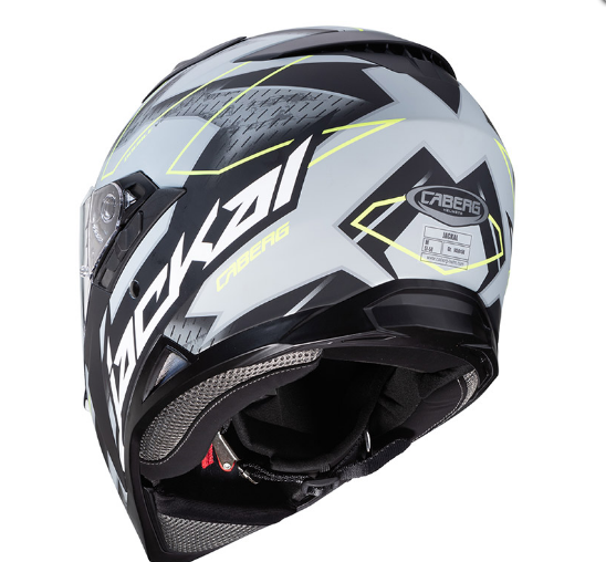 CABERG JACKAL TECHNO UŽDARO TIPO MOTO ŠALMAS