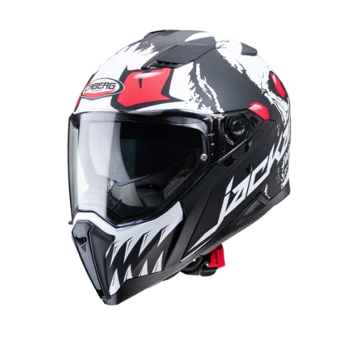 CABERG JACKAL TECHNO UŽDARO TIPO MOTO ŠALMAS