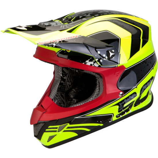 SCORPION VX-20 QUARTZ AIRFIT MOTO KROSINIS ŠALMAS
