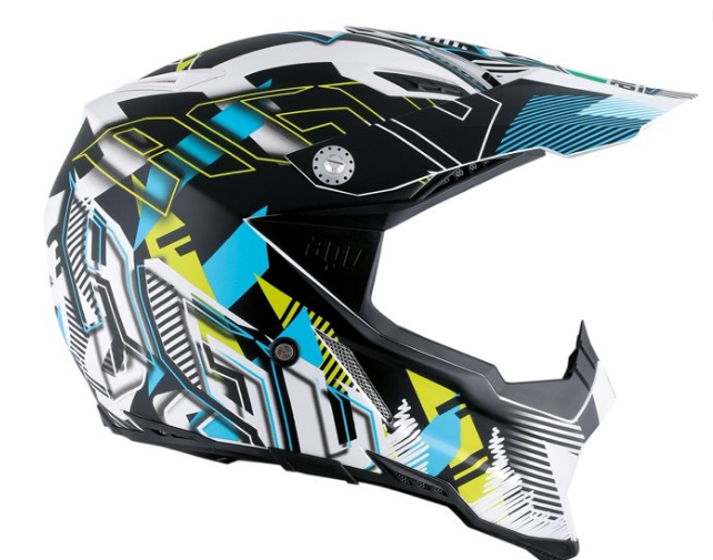 AGV AX-8 EVO E2205 MOTO KROSINIS ŠALMAS