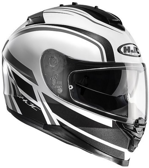 HJC IS-17 UŽDARO TIPO MOTO ŠALMAS