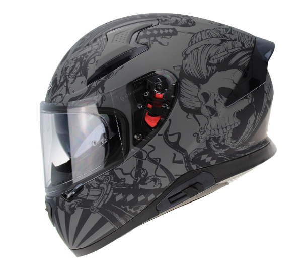 VIPER RSV95 UŽDARO TIPO MOTO ŠALMAS