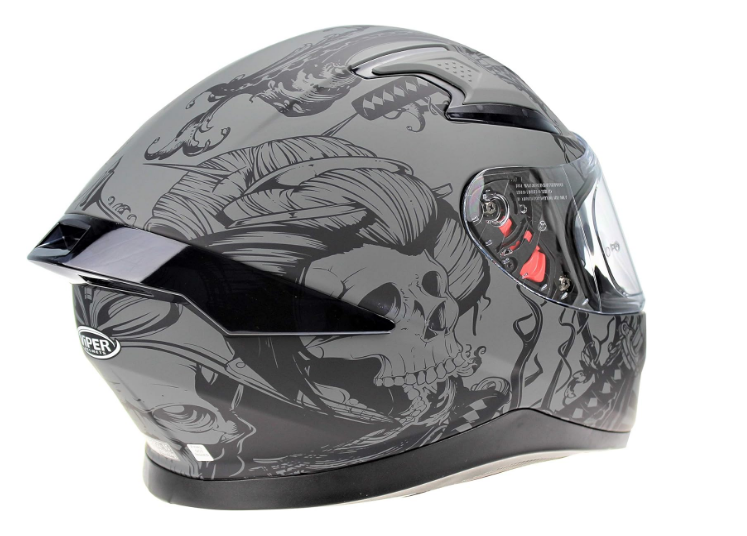 VIPER RSV95 UŽDARO TIPO MOTO ŠALMAS