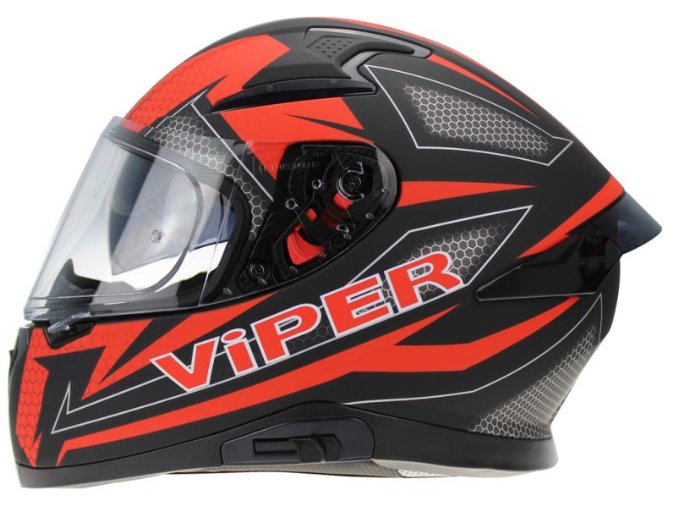 VIPER RSV95 UŽDARO TIPO MOTO ŠALMAS